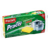 Paclan / Паклан, Губки для мытья посуды "Practi Maxi" 9,5x6,5x3,5 см 3шт/уп