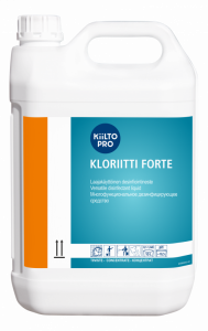 KiiltoClean / КиилтоКлин  Средство "Kloriitti Forte" для дезинфекции посуды и поверхностей, 5л