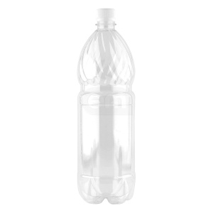 Бутылка РЕТ 1,5л прозрачная с пробкой 60 шт/уп