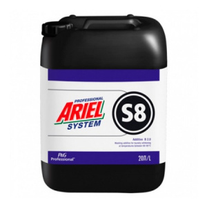 ARIEL/Ариэль СМС: Professional Additive System S8      
ПРОФ вспомогательное моющее срредство для отбеливания Add B 20л 