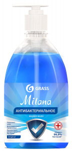 Жидкое крем-мыло Milana Original с дозатором, флакон 500 мл/15шт/кор