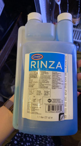 Жидкость для промывки молочных систем "Rinza Acid" 1,1л