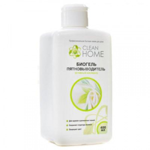 Clean Home / Клин Хоум Пятновыводитель биогель активный кислород 400 мл 497