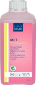 KiiltoClean / КиилтоКлин  Средство для очистки ванных комнат и туалетов "КС13", 1л, кислотное