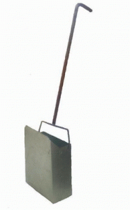 Совок-ловушка мусорный, металл, с длинной ручкой