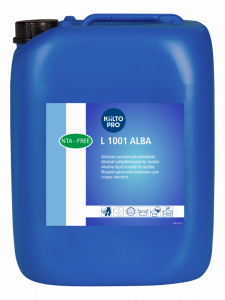 KiiltoClean / КиилтоКлин  Средство "L1001 ALBA"  для усиления стирки, сильнощелочной 20л