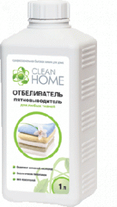 Clean Home / Клин Хоум Пятновыводитель отбеливатель без хлора 1л 382