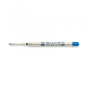 Стержень шариковый 98мм, ICO Silver тип Parker, синий(толщина линии 0.5 мм)