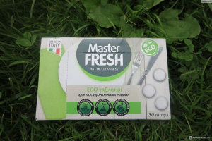 Master Fresh/Мастер Фрэш таблетки для ПММ  30шт/упак