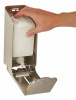 Диспенсер Kimberly-Clark для жидкого/пенного мыла Kimberly-Clark Professional - 10,7x23,1x, стальной, арт 8973