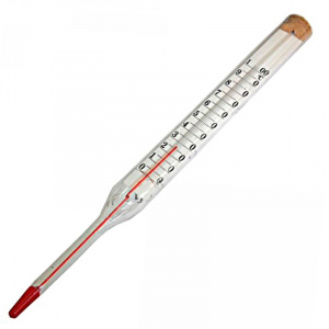 Термометр ( 0+100С), БЕЗ оправы(для воды)