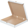 Коробка для пиццы 25,5х25,5х4см  бел/бур/гофрокартон/50шт/уп